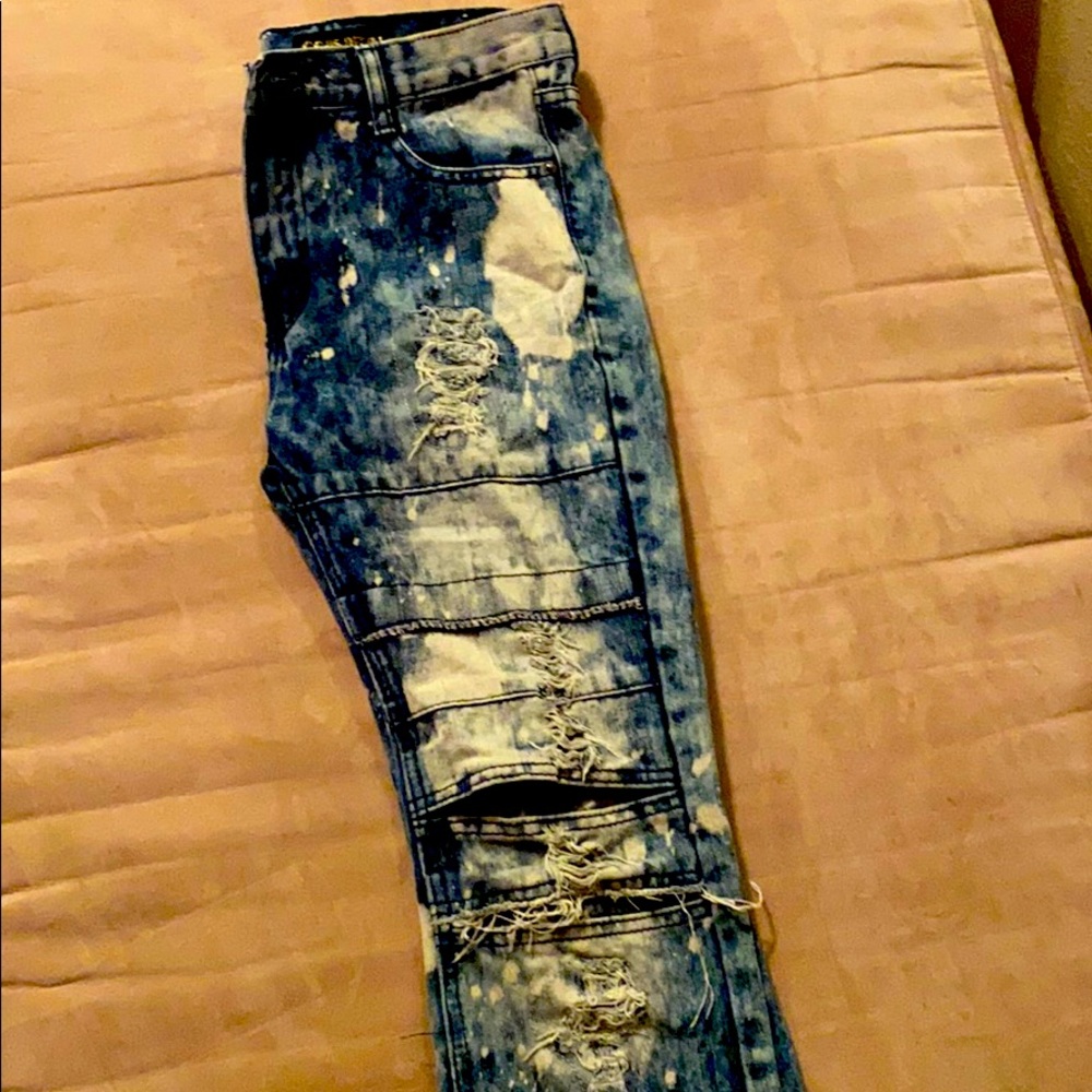 Denim’s skinny jeans